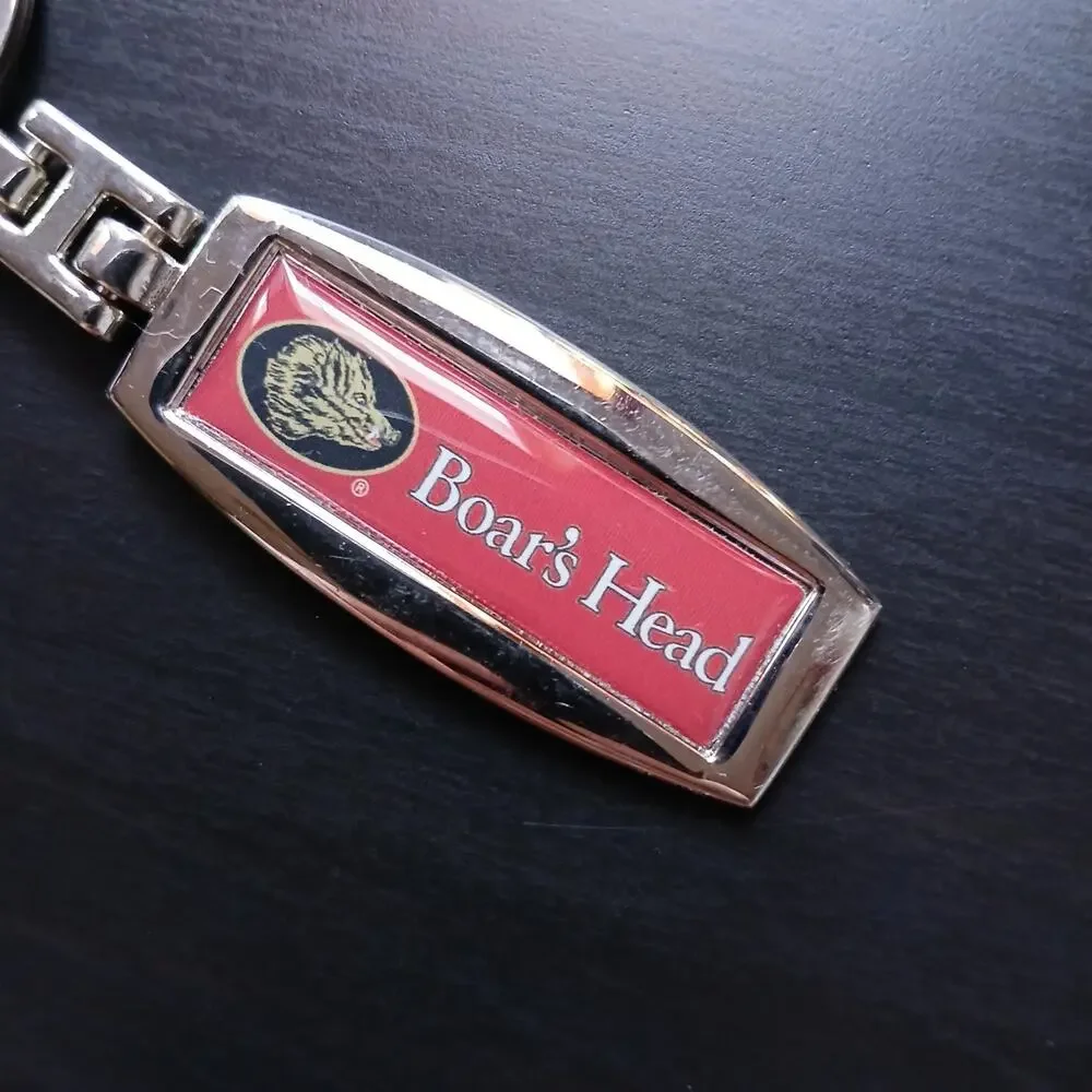 Boar's Head Keychain deli meats cheese shiny